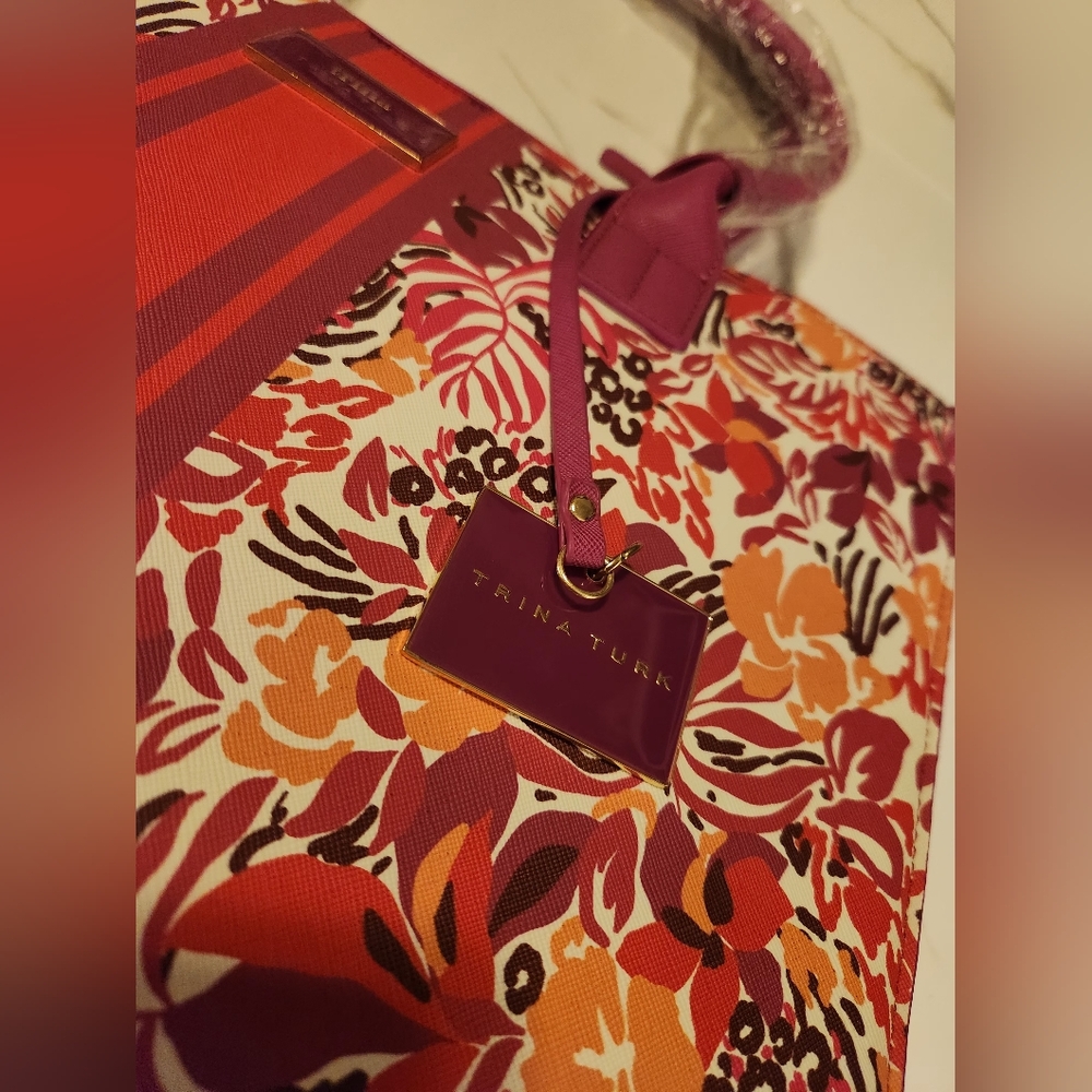 Trina Turk Floral Tote Bag - Picture 6 of 8